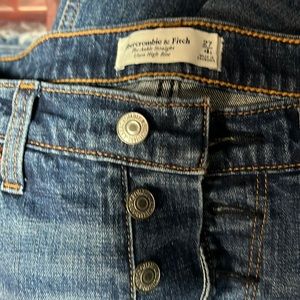 Abercrombie Straight Jeans high waist